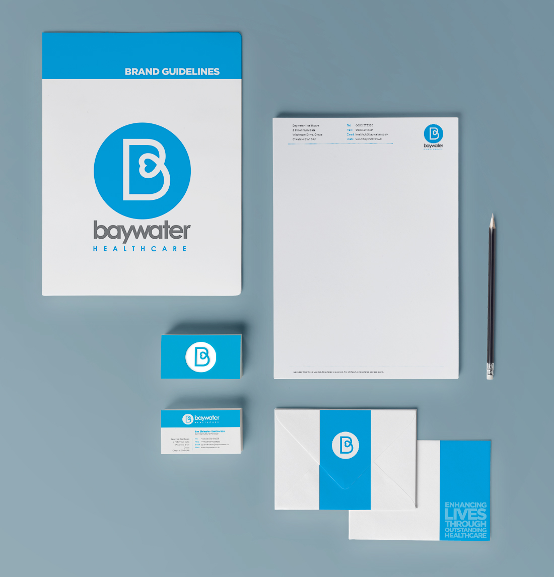 Baywater healthcare rebrand guidelines